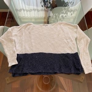 Madewell Color Block Sweater Size Large